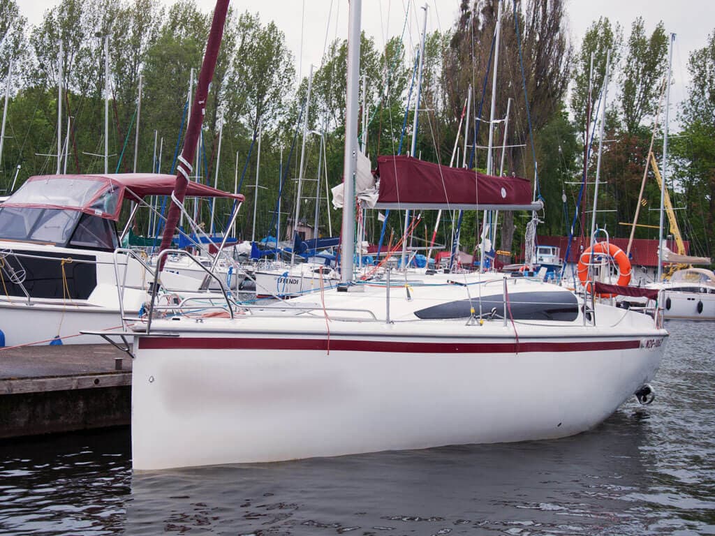 Raptor 27 na wodzie Giżycko