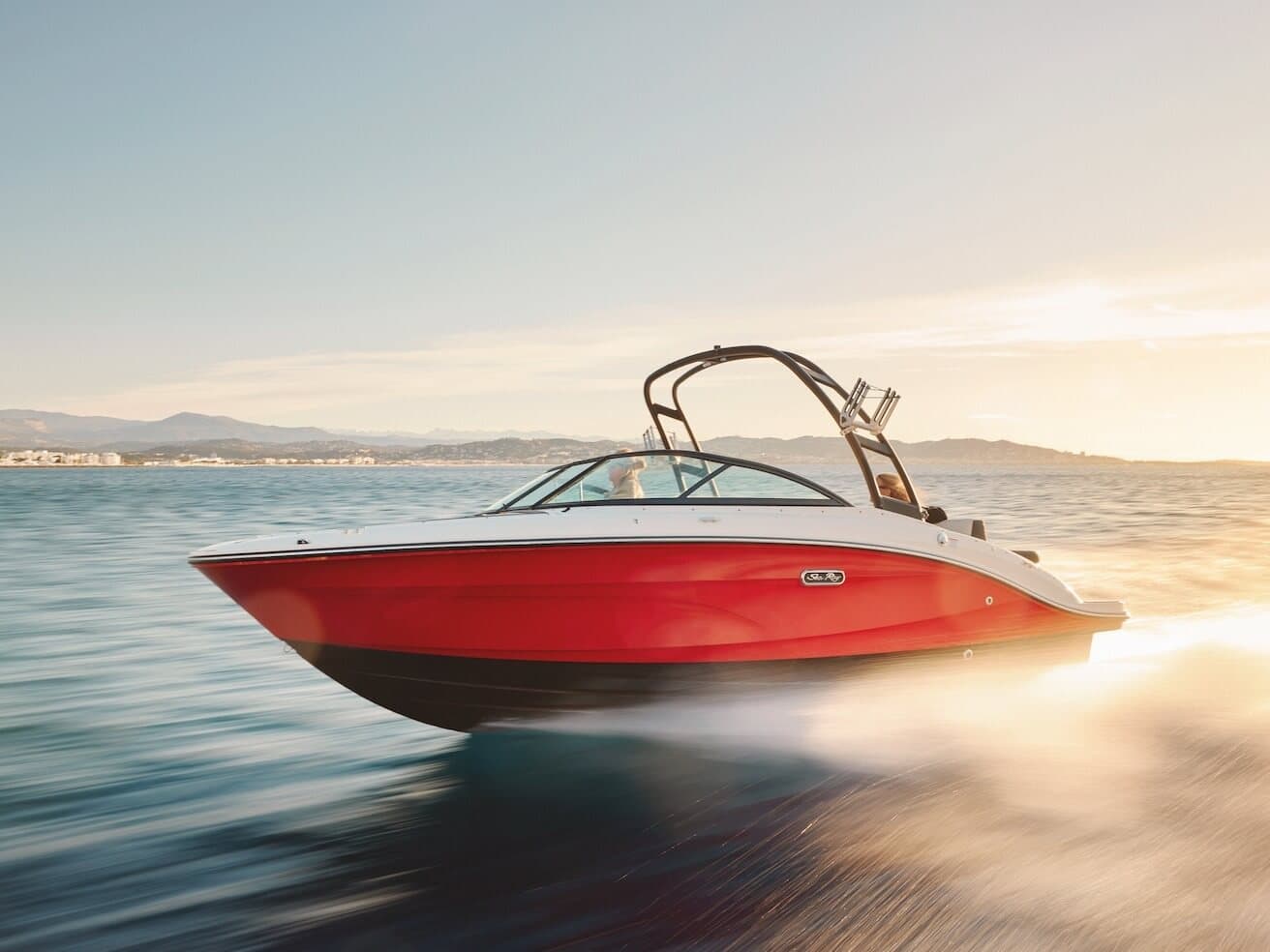 Sea Ray 210 Czerwony — zdjęcie 1